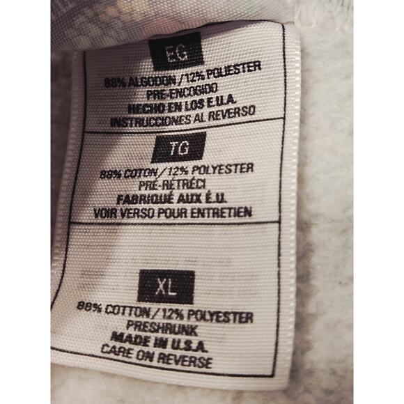 Vintage Fruit Of The Loom Super Cotton 90's Sweatshirt Faded Howard's Pub Sports - Picture 4 of 4